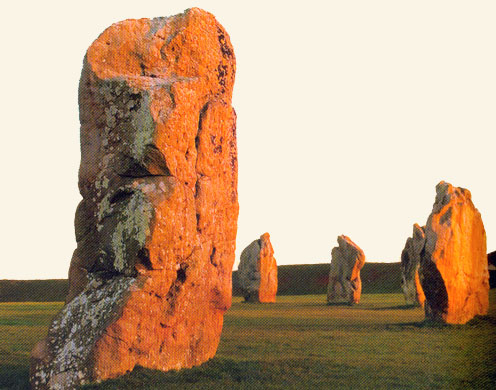 Avebury, Wiltshire. Inglaterra, 2600 a. C.